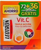 Комплекс вітамінів та мінералів Leotron Вітамін С 72+36 шипучих таблеток (8430992123128) - зображення 1