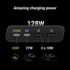 Powerbank Greencell PowerPlay Ultra 26800 mAh Black (5907813965258) - obraz 3