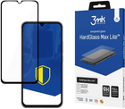Szkło hartowane 3MK HardGlass Max Lite dla Samsung Galaxy A34 5G (SM-A3460) czarne (5903108518369)