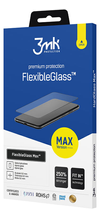 Szkło hartowane 3MK FlexibleGlass Max do Samsung Galaxy S21 FE 5G czarne (5903108497688) - obraz 1