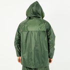 Костюм военный дождевой, дождевик рыбацкий, куртка на молнии с капюшоном, ткань нейлон, Польша, XL - изображение 5