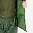 Костюм военный дождевой, дождевик рыбацкий, куртка на молнии с капюшоном, ткань нейлон, Польша, L - изображение 6