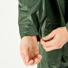 Костюм військовий дощовий, дощовик рибальський, куртка на блискавці з капюшоном, тканина нейлон, Польща, L - зображення 8