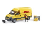 Машина Mercedes Sprinter кур'єр DHL з фігуркою, Bruder, 02671