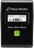 UPS PowerWalker VI SW 600VA (360W) Black (VI 600 SW FR) - obraz 2