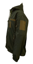 Куртка Tactic4Profi софтшел хаки с подкладкой флис размер S (44) - изображение 4