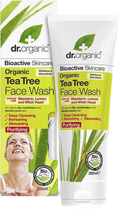 Гель для вмивання Dr.Organic Tea Tree Face Wash 200 мл (5060176672710) - зображення 1