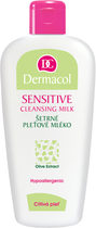 Mleko do mycia twarzy Dermacol Sensitive Cleansing Milk 200 ml (8590031102740) - obraz 1