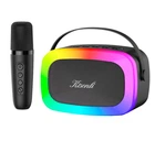 Портативна колонка караоке Kisonli G21 Bluetooth 1800mAh 5Вт, 1 мікрофон, Black