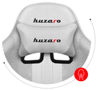 Fotel gamingowy Huzaro Force 4.7 White Mesh Siatkowa tapicerka materiałowa Biały (5903796011371) - obraz 8