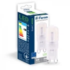 Светодиодная лампа Feron LB-430 230V 3W 14leds G9 4000K 240Lm