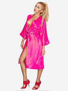 Халат жіночий великого розміру DKaren Plus Size 115 8XL Dark Pink (5901780638825) - зображення 1