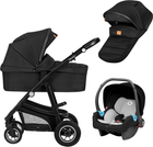 Універсальна коляска 3 в 1 Lionelo Bianka 3 in 1 Black Onyx (LO- BIANKA 3IN1 BLACK ONYX)