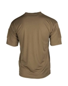 Футболка Sturm Mil-Tec Tactical T-Shirt QuickDry DARK COYOTE 2XL (11081019) - изображение 2