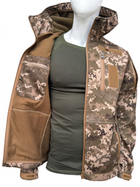 Куртка тактическая Софтшелл пиксель Softshell р.48-50 - изображение 3