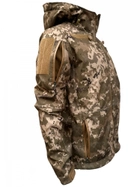 Куртка тактическая Софтшелл пиксель Softshell р. 56-58 - изображение 4