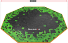 Mata Gamingowa pod fotel Huzaro FloorMat 4.0 Pixel (HZ-FloorMat 4.0 Pixel) - obraz 6