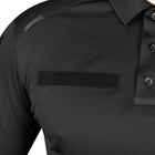 Тактична футболка Поло Paladin CoolPass Antistatic Black Camotec розмір XXXL - изображение 7