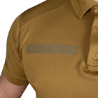 Тактична футболка Поло Tactical Army ID CoolPass Antistatic Coyote Camotec розмір M - изображение 7
