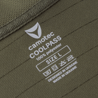 Тактична футболка Поло Tactical Army ID CoolPass Antistatic Olive Camotec розмір L - изображение 5