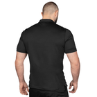 Тактична футболка Поло Paladin CoolPass Antistatic Black Camotec розмір L - изображение 4