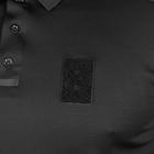 Тактична футболка Поло Paladin CoolPass Antistatic Black Camotec розмір L - изображение 6