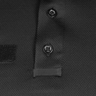 Тактична футболка Поло Paladin CoolPass Antistatic Black Camotec розмір XXL - изображение 8