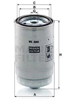 Топливный фильтр MANN-FILTER (WK8060Z)