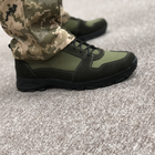 Тактические летние кроссовки ЗСУ олива, военная обувь размер 42 - изображение 6
