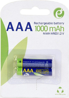 Акумуляторні батарейки Gembird Ni-MH AAA 1000 мА·г 2 шт. (EG-BA-AAA10-01) - зображення 3