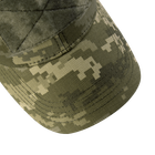 CamoTec бейсболка CM MESH TACTIC MM14, кепка тактична, військова кепка піксель, кепка ріп-стоп піксель - зображення 4