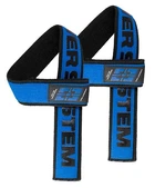 лямки для тяги Power System PS-3401 Lifting Straps Duplex Black/Blue