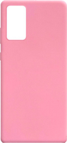 Панель Beline Candy для Samsung Galaxy Note 20 Light Pink (5903657576254)