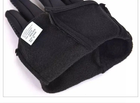 Перчатки для военных теплые на флисе плотные водоотталкивающие Black XL - изображение 10