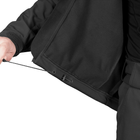 Тактична куртка Camotec CM Stalker SoftShell Чорна 3XL - зображення 4