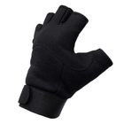 Перчатки тактические MIL-TEC Army Fingerless Gloves Black XL - изображение 4