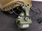 Тактические активные наушники с микрофоном Earmor M32X Mark3 Оливковый (900876) Kali - изображение 5