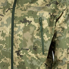 Куртка Vik-Tailor SoftShell з липучками для шевронів ММ-14 піксель ЗСУ 50 - зображення 6