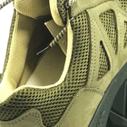 Кроссовки тактические Ягуар летние нубук с 3D-сеткой Оливковые 45 - изображение 5