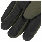Армійські/тактичні зимові рукавички MIL-TEC SOFTSHELL HANDSCHUHE THINSULATE XL OLIV/Олива (12521301-905-XL) - зображення 5