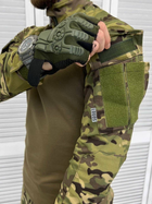 Убакс стрейч Тактическая рубашка с длинным рукавом LOGOS мультикам темный L - изображение 3