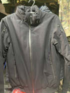 Куртка-бомбер "Пилот" LOGOS демисезонная без шеврона черный ХL - изображение 5