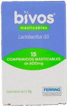 Probiotyk Ferring Bivos Chewable Tablets 15 pcs (8470001865885) - obraz 1