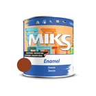 Эмаль алкидная универсальная Miks желто-коричневая