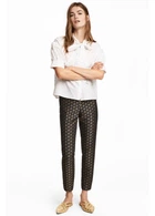 Брюки H&M 36 Черный 0547783_зол.цв_13