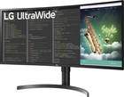 Monitor 35" LG 35WN75CP UltraWide Black (35WN75CP-B) - obraz 3