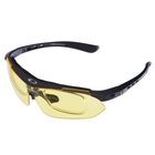 Спортивні тактичні окуляри Oakley TY-0089 (5 змінних лінз) + чохол - зображення 3