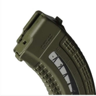 Полімерний магазин 7.62X39 FAB DEFENSE на 30 патронів для AK ULTIMAG AK 30R Olive - зображення 2