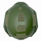 Каска шлем кевларовая военная тактическая баллистическая Украина ОБЕРІГ F2(хаки, олива) клас 1 NIJ IIIa - изображение 7