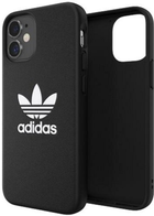 Etui plecki Adidas OR Moulded Case Basic do Apple iPhone 12 mini White-black (8718846083430) - obraz 1